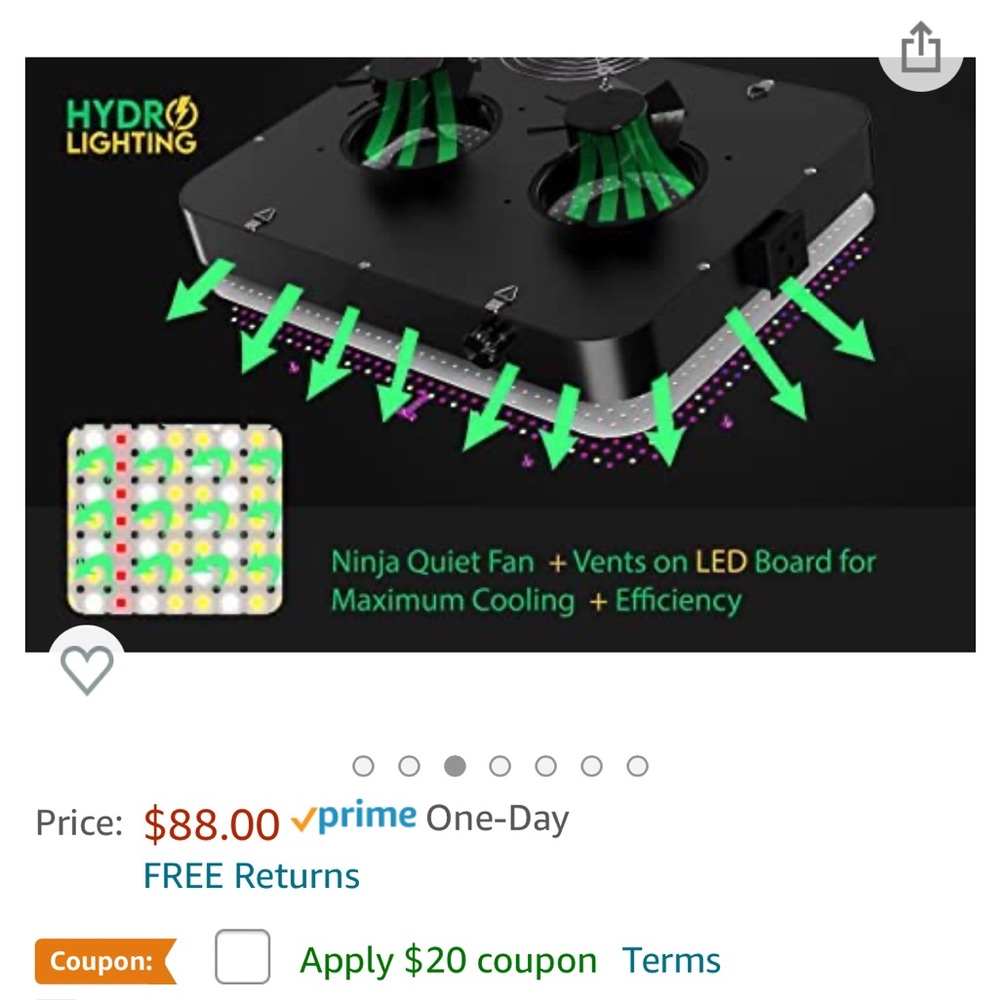 Hydro lighting LED Grow Light indoor growing